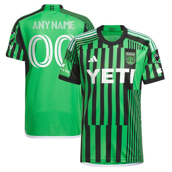 Austin FC adidas 2024 Las Voces Kit Authentic Custom Jersey - Green