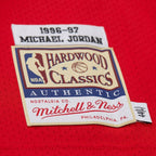 Michael Jordan Chicago Bulls  1996/97 Throwback Authentic Jersey - Red