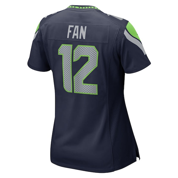 12th Fan Seattle Seahawks Nike Women's Player Jersey - Navy/Royal
