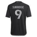 Sam Surridge Nashville SC adidas Youth 2024 Man In Black Kit Replica Player Jersey – Black