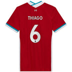 Thiago Alcântara Liverpool Nike Women's 2020/21 Home Replica Player Jersey - Red