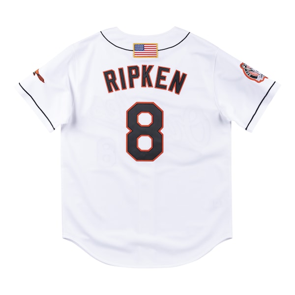 Cal Ripken Jr. Baltimore Orioles Cooperstown Collection 2001 Authentic Player Jersey - White