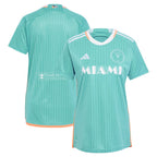 Inter Miami CF adidas Women's 2024 Archive Replica Jersey - Aqua