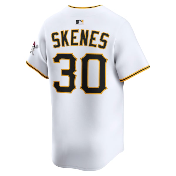Paul Skenes Pittsburgh Pirates Nike Home Limited Player Jersey - White