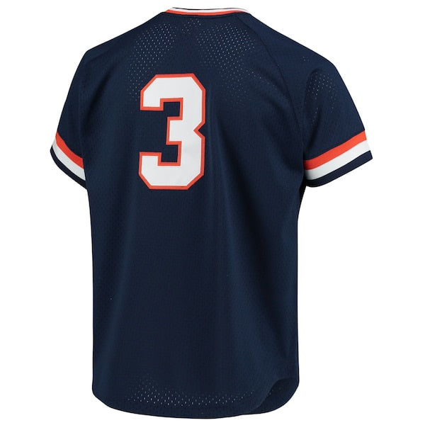 Alan Trammell Detroit Tigers 1984 Authentic Cooperstown Collection Mesh Batting Practice Jersey - Navy