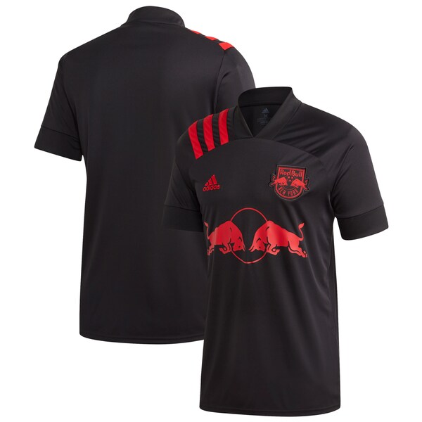 New York Red Bulls adidas 2020 Dark Mode Replica Jersey - Black