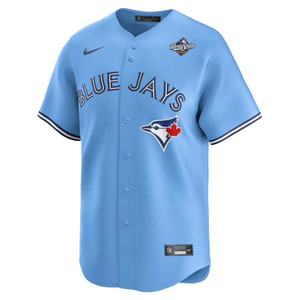 Men's Toronto Blue Jays George Springer Nike Powder Blue 2025 World Series Alternate Limited Jersey