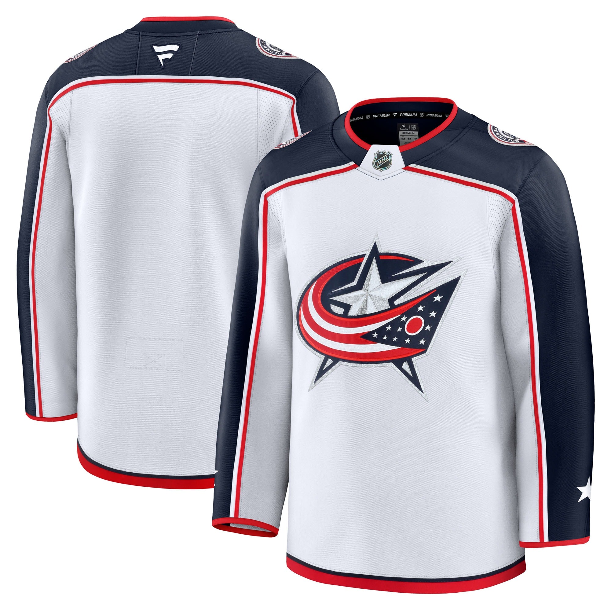 Columbus Blue Jackets  Home Premium Jersey - Navy/White