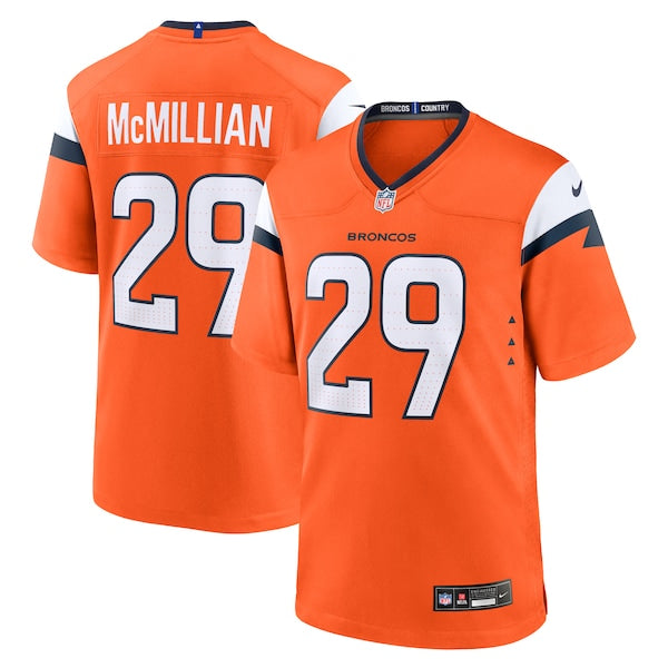 Ja'Quan McMillian Denver Broncos Nike Youth Team Game Jersey -  Orange