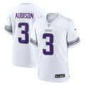 Jordan Addison Minnesota Vikings Nike Alternate Game Player Jersey - White