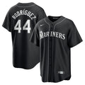 Julio Rodríguez Seattle Mariners Nike Lights Out Replica Player Jersey - Black