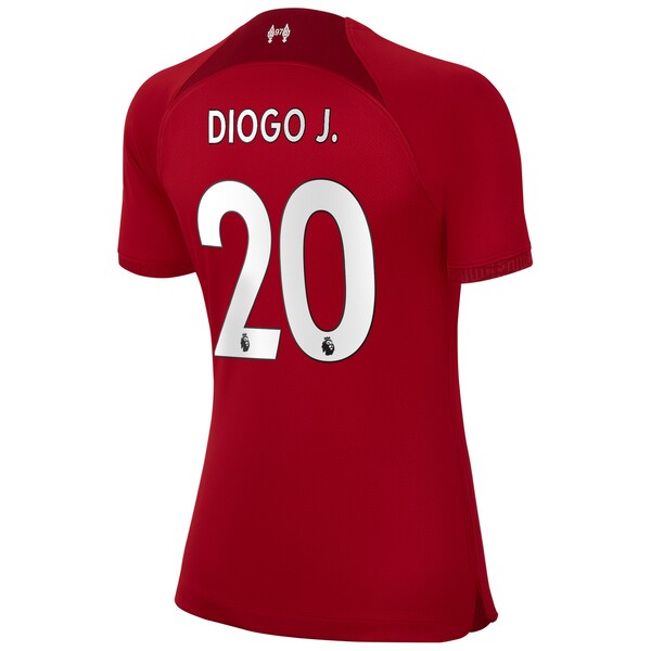 Diogo Jota Liverpool Nike Women's 2022/23 Home Breathe Stadium Replica Player Jersey - Red