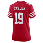 Trent Taylor San Francisco 49ers Nike Women's Team Game Jersey -  Scarlet