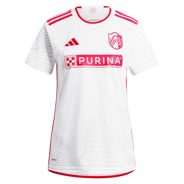 St. Louis City SC adidas Women's 2024 The Confluence Kit Replica Custom Jersey  - White