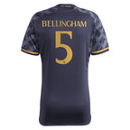 Jude Bellingham Los Merengues adidas 2023/24 Away Replica Player Jersey - Navy/White