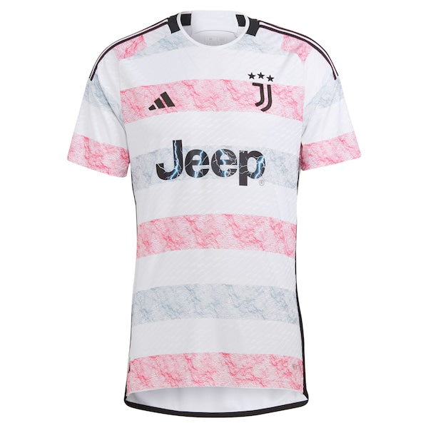 Federico Chiesa Juventus adidas 2023/24 Away Authentic Jersey - White/Black