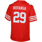 Talanoa Hufanga San Francisco 49ers Nike Youth Game Jersey - Scarlet