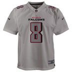 Kyle Pitts Atlanta Falcons Nike Youth Atmosphere Game Jersey - Gray