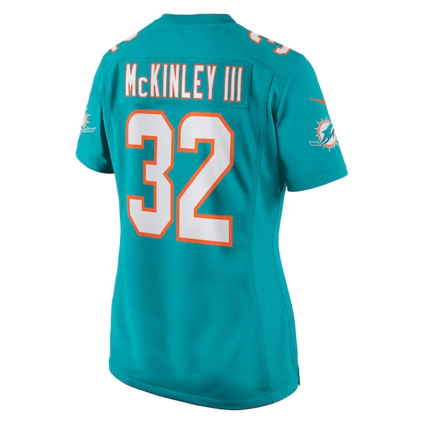 Verone McKinley III Miami Dolphins Nike Women's Game Player Jersey - Aqua