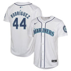 Julio Rodríguez Seattle Mariners Nike Youth Home Limited Jersey – White