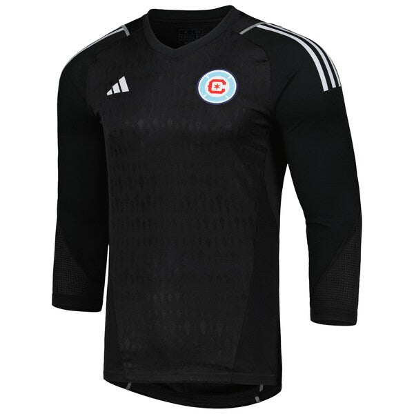 Chicago Fire adidas 2024 Goalkeeper Long Sleeve Replica Jersey - Black