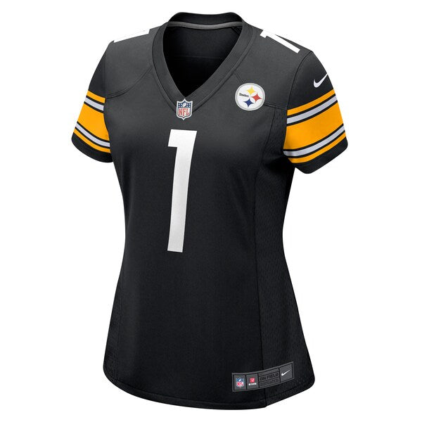 Number 1 Bride Pittsburgh Steelers Nike Women's Game Jersey - Black