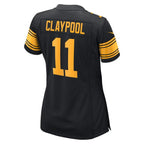 Chase Claypool Pittsburgh Steelers Nike Women's Alternate Game Jersey - Black