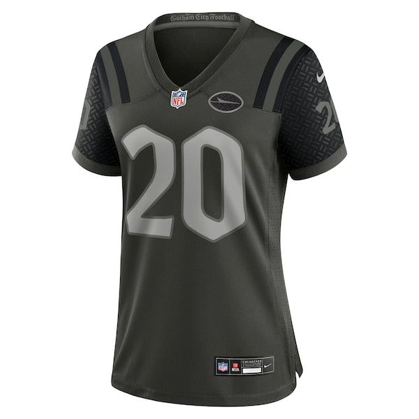 Breece Hall New York Jets Nike Women's 2025 Rivalries Collection Game Jersey - Gotham Green