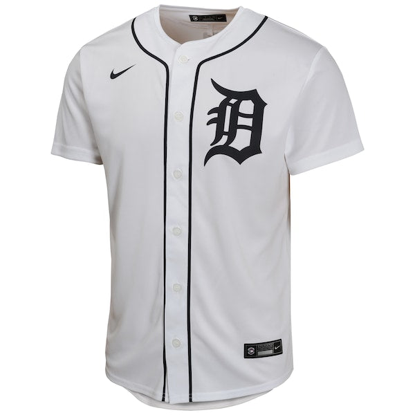 Riley Greene Detroit Tigers Nike Youth Home Game Player Jersey - White