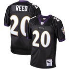 Ed Reed Baltimore Ravens 2004 Authentic Throwback Retired Player Jersey - Black