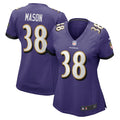Ben Mason Baltimore Ravens Nike Women's Game Jersey - Purple