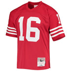 Joe Montana San Francisco 49ers Legacy Replica Jersey - Scarlet/White