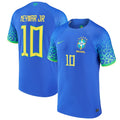 Neymar Jr. Brazil National Team Nike 2022/23 Away Breathe Stadium Replica Player Jersey - Blue