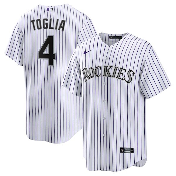 Michael Toglia Colorado Rockies Nike Home Replica Jersey - White