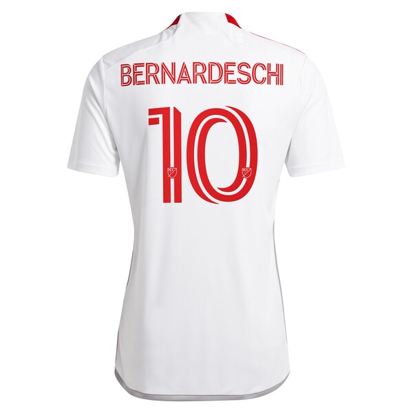 Federico Bernardeschi Toronto FC adidas 2024 GTA Kit Replica Player Jersey – White