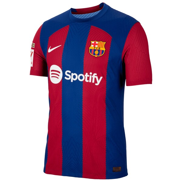 Pedri Barcelona Nike 2023/24 Home Authentic Jersey - Royal/Aqua/White