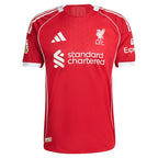 Liverpool adidas  2025/26 Home Custom Authentic Jersey - Red/Green