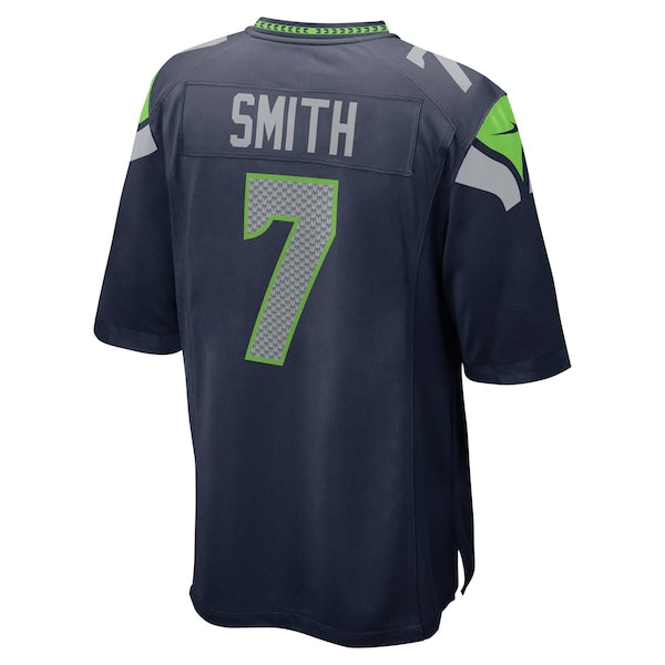 Geno Smith Seattle Seahawks Nike Game Jersey - College Navy/Royal