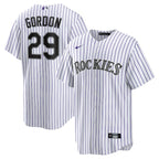 Tanner Gordon Colorado Rockies Nike Home Replica Jersey - White