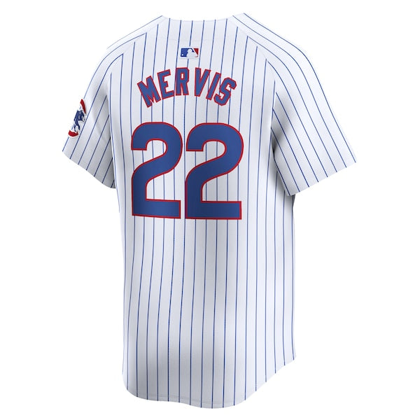 Matt Mervis Chicago Cubs Nike Home Limited Player Jersey - White