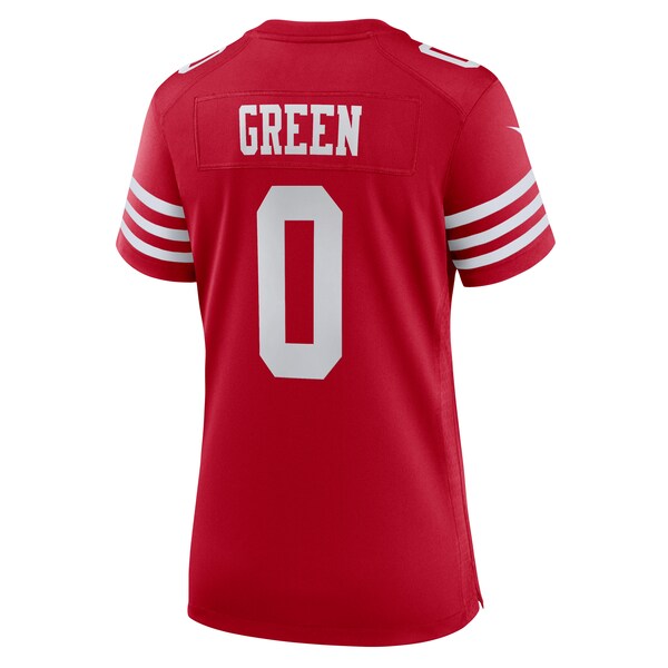 Renardo Green San Francisco 49ers Nike Women's  Game Jersey -  Scarlet