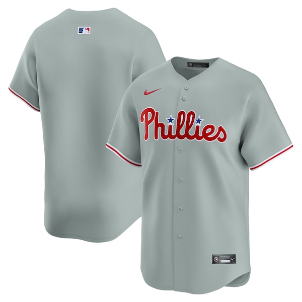 Philadelphia Phillies Nike Away Limited Jersey - Gray