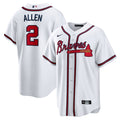 Nick Allen Atlanta Braves Nike Home Replica Jersey - White