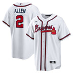 Nick Allen Atlanta Braves Nike Home Replica Jersey - White