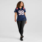 Jeremiah Pharms Jr. New England Patriots Nike Women's  Game Jersey -  Navy