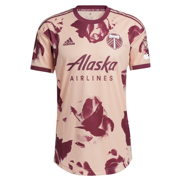 Portland Timbers adidas 2024 Heritage Rose Kit Authentic Jersey - Pink