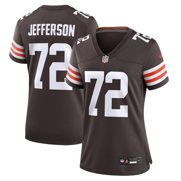 Quinton Jefferson Cleveland Browns Nike Women's  Game Jersey -  Brown