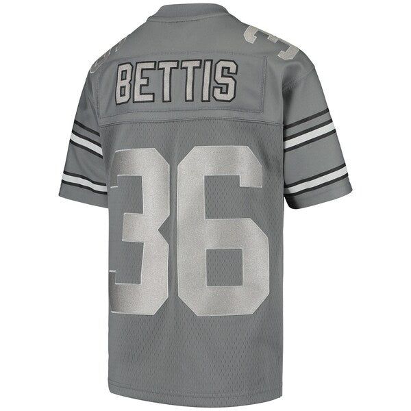 Jerome Bettis Pittsburgh Steelers Youth 1996 Retired Player Metal Replica Jersey - Charcoal