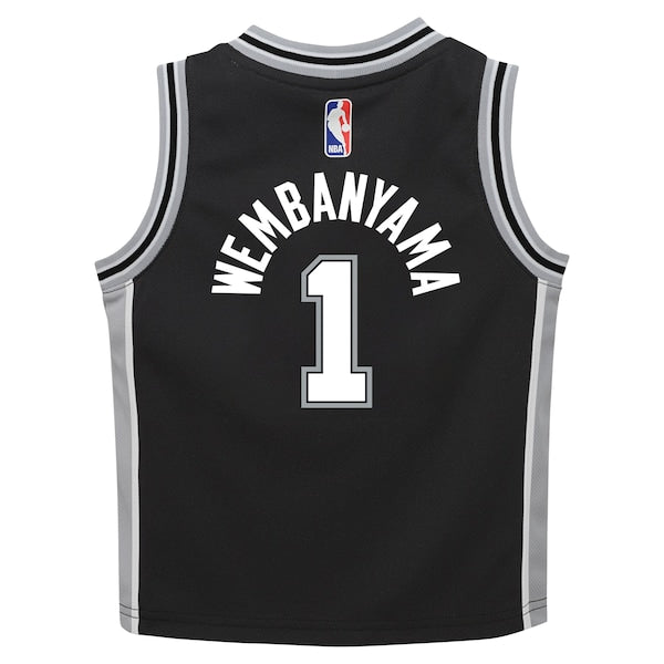 Victor Wembanyama San Antonio Spurs Nike Toddler Swingman Player Jersey - Icon Edition - Black