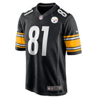 MyCole Pruitt Pittsburgh Steelers Nike  Game Jersey -  Black